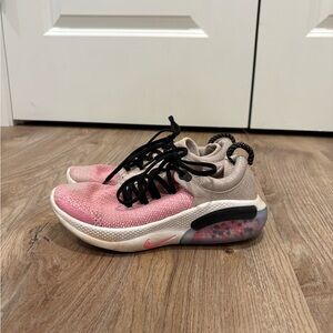 Nike Pink and Black Running Shoes